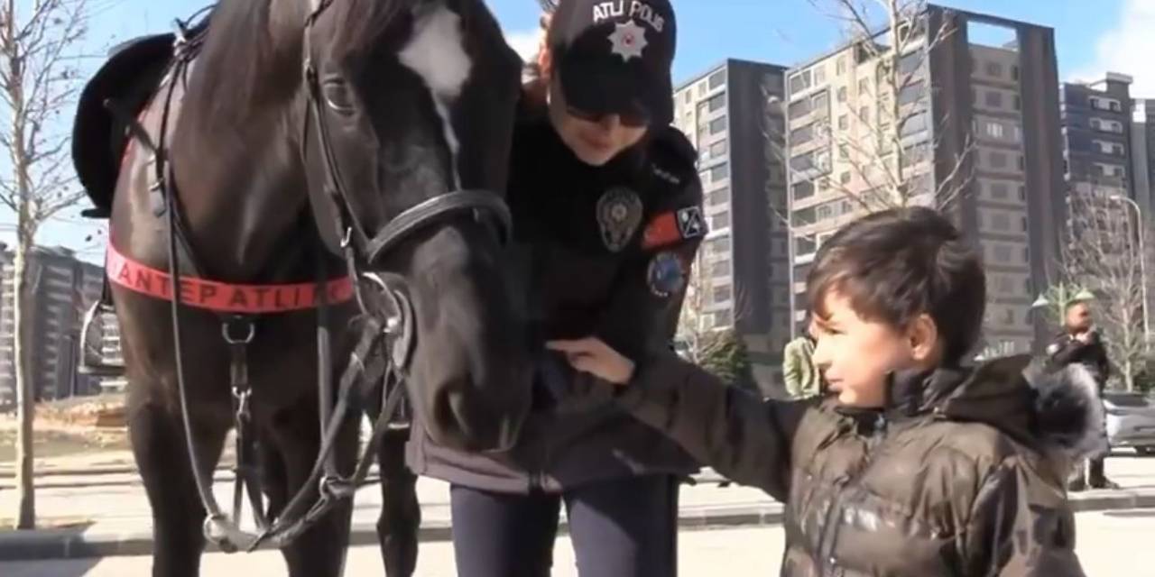 Atlı Polisler Gaziantep’te Göreve Başladı