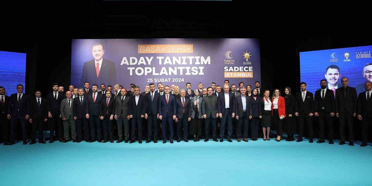 Başakşehir’de Cumhur İttifakı Meclis Üyesi Adayları Tanıtıldı