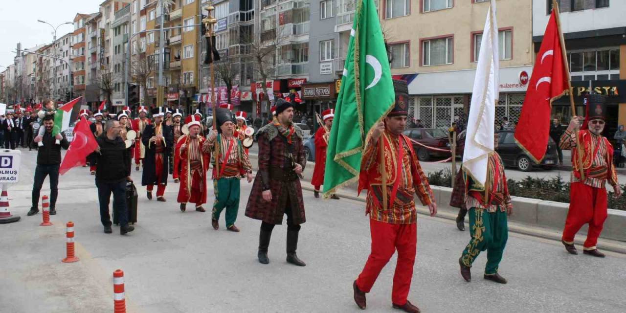 Filistin’e Destek İçin Yürüdüler