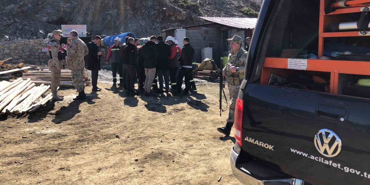 Elazığ’da Maden Ocağında Göçük: 2 İşçi Kurtarıldı, 2 İşçi Göçük Altında