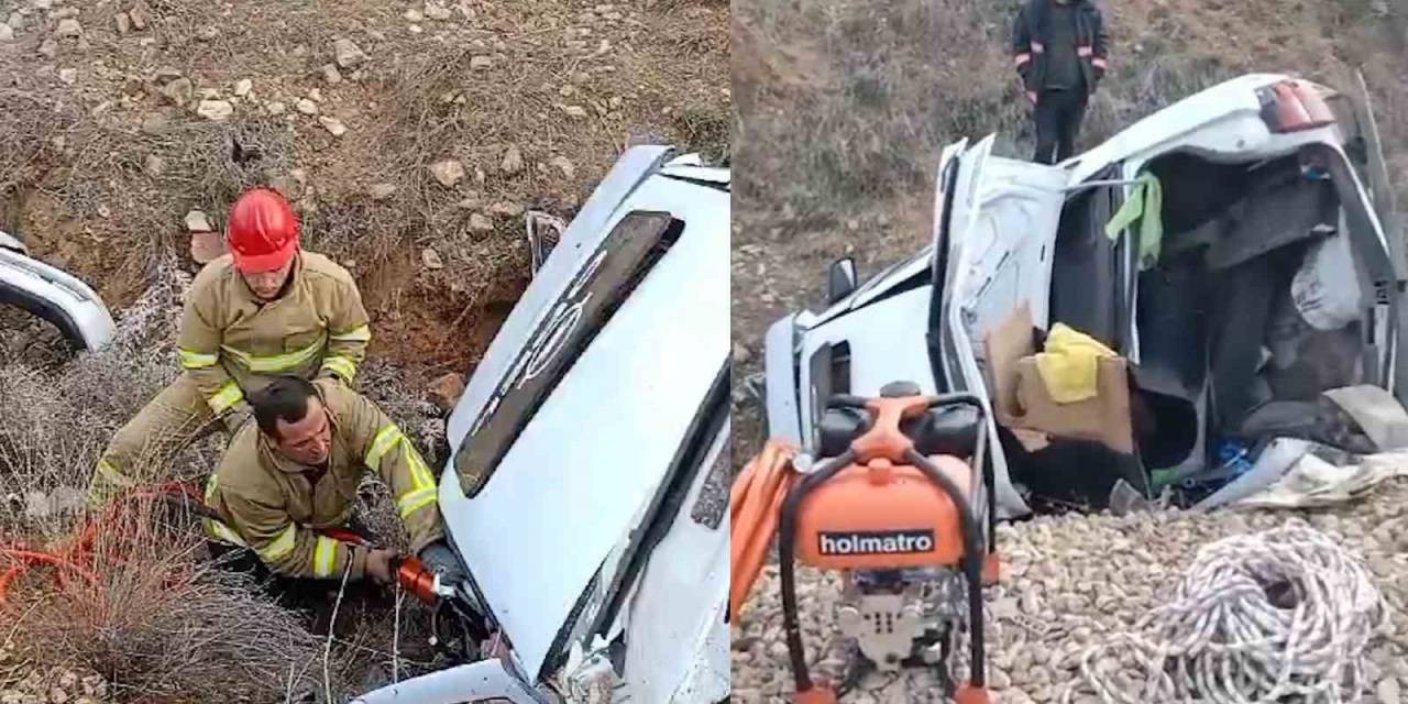 Otomobil Köprüden Uçuruma Yuvarlandı: 1 Ölü