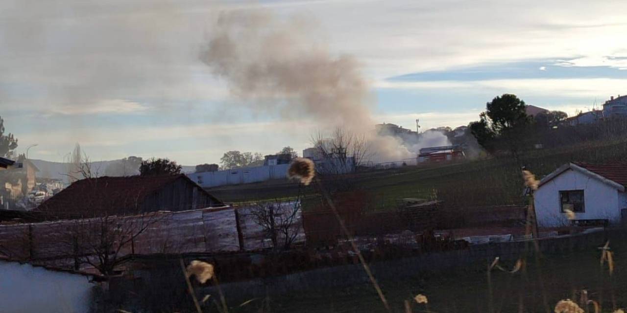 Gediz’de Hurdalık Yangını