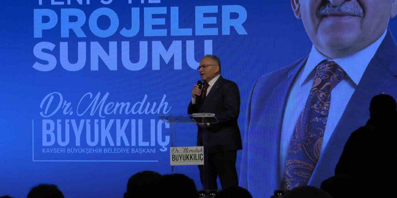 Başkan Büyükkılıç, 5 Yılda Yapılacak Projeleri Anlattı