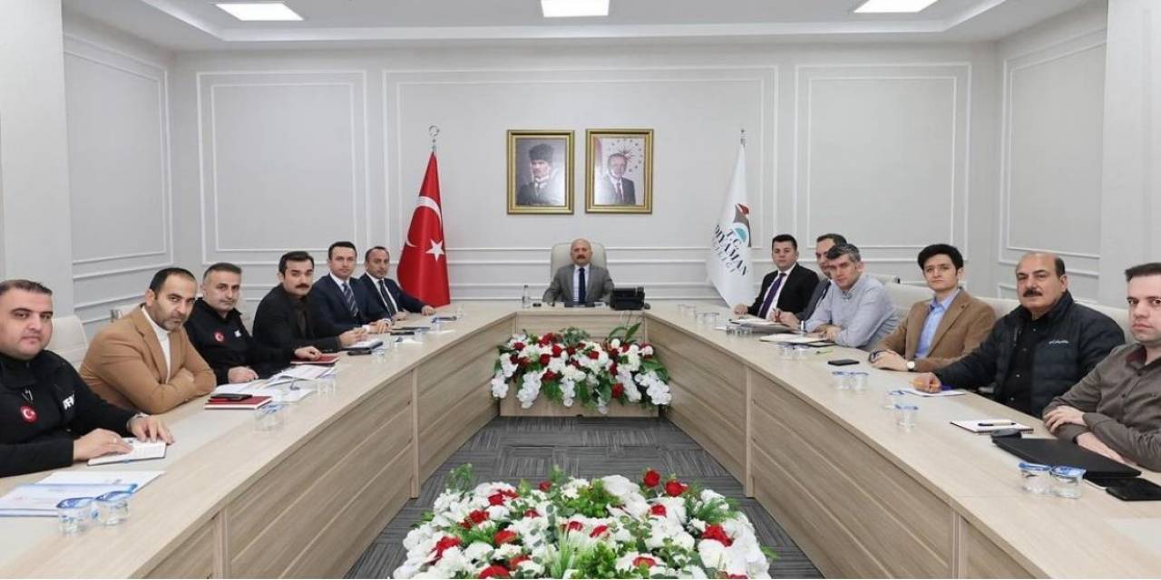 Adıyaman’da Kalıcı Deprem Konutları İle İlgili Toplantı Yapıldı