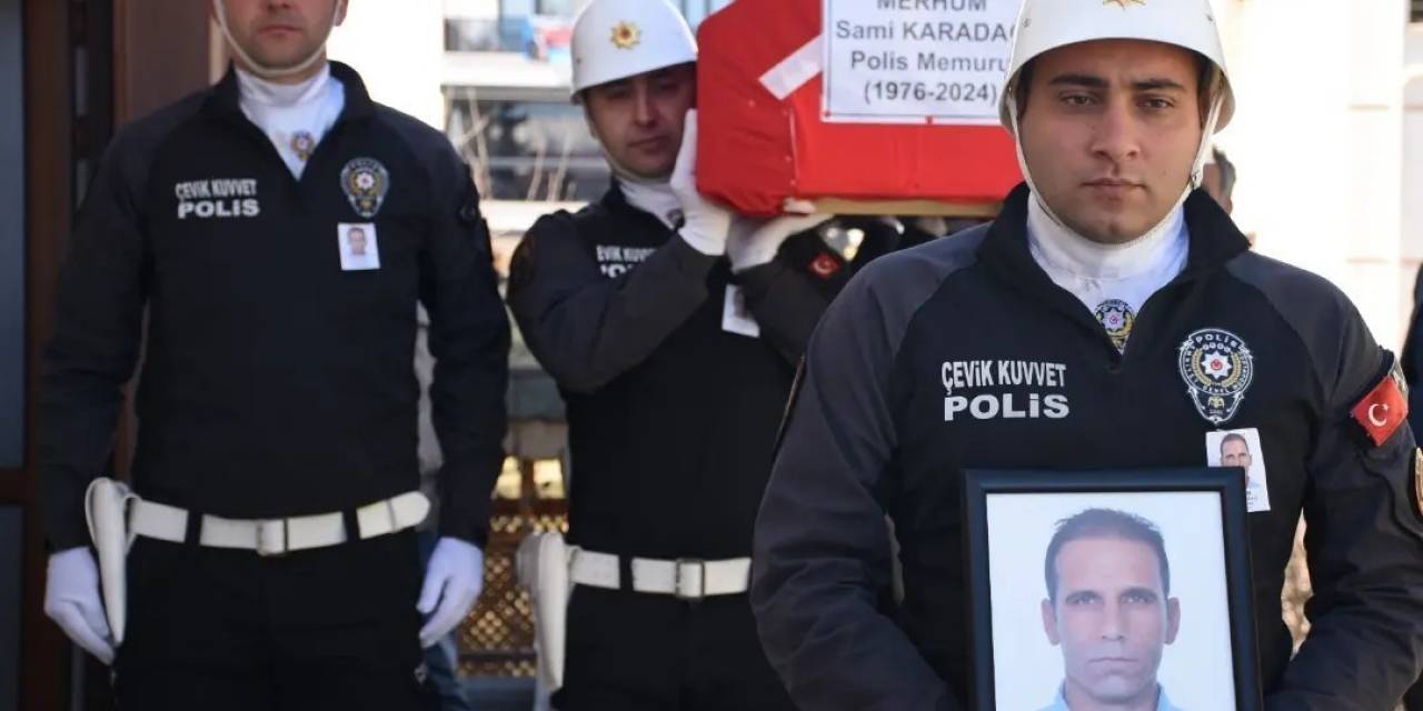 Erzincanlı Polis Memuru Son Yolculuğuna Uğurlandı