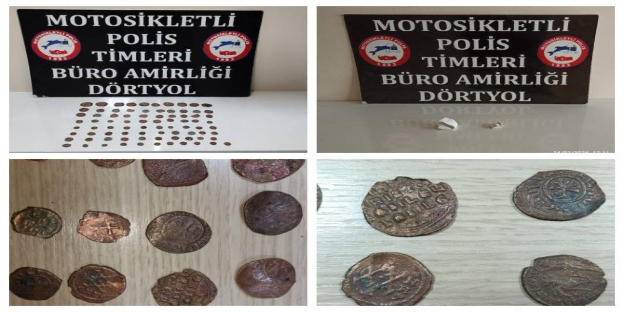 Hatay’da 81 Adet Sikke Ele Geçirildi