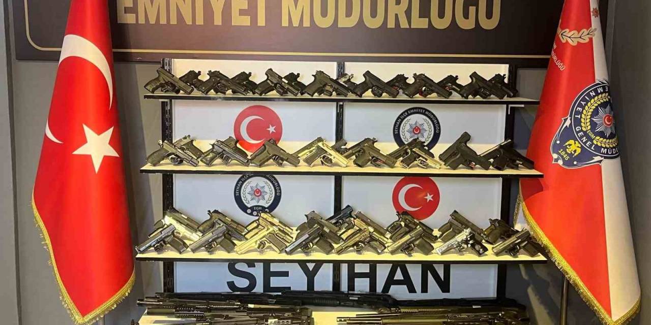 Seyhan Polisi Kendi Rekorunu Kırdı: 7 Günde 90 Silah Ele Geçirdi