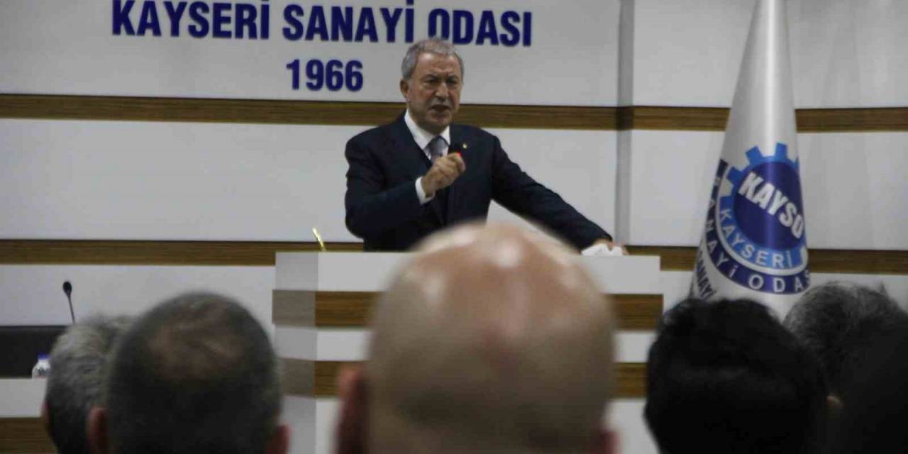 Milli Savunma Komisyonu Başkanı Akar: "Bir Savaşın İçindeyiz. Savunma Sanayi Meselesi Yatırım Yapıp Kar Etme Serüveni Değil, Bu Bir Beka Meselesi"