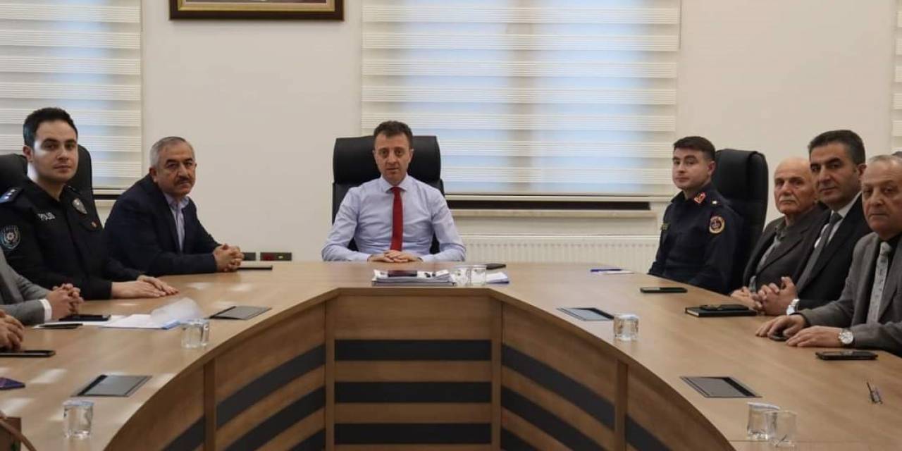 Alaca’da Seçim Güvenlik Toplantısı Yapıldı