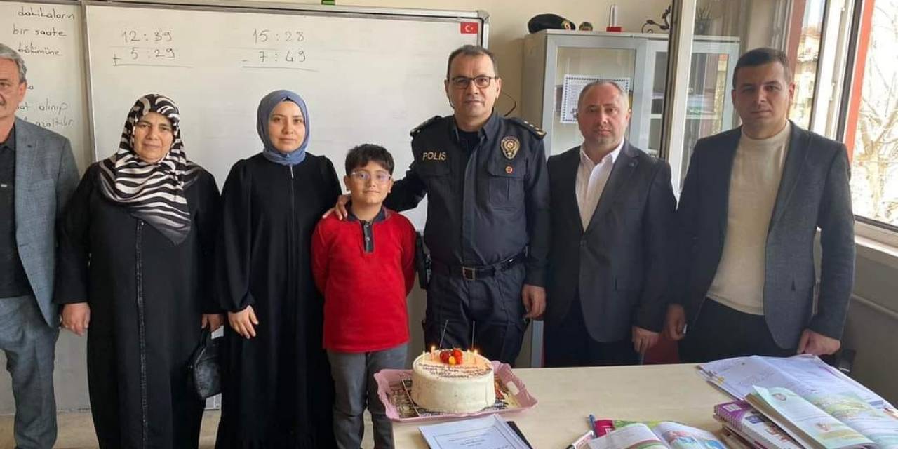 Şehit Uzman Çavuş’un Oğlu İçin Doğum Günü Sürprizi