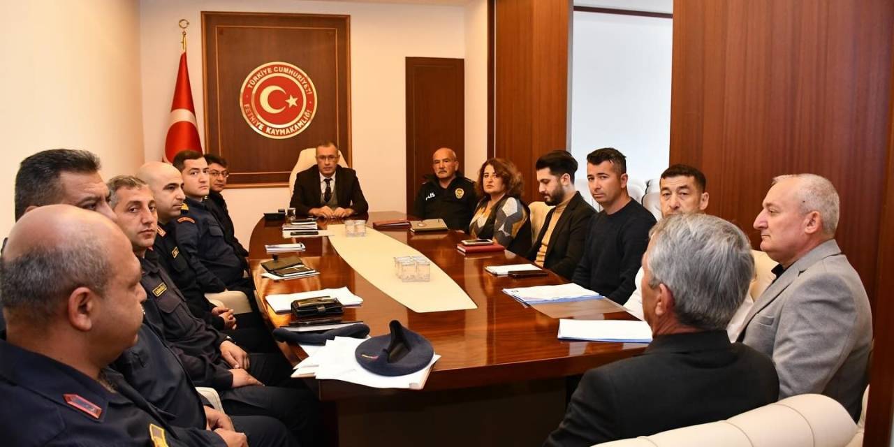 Fethiye’de Seçim Güvenliği Toplantısı Yapıldı