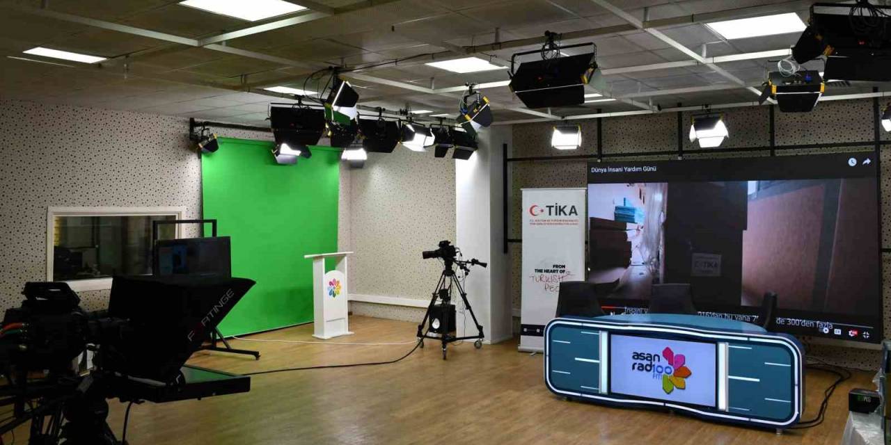 Tika’nın Destekleriyle Azerbaycan’da Kurulan “Asan Web Tv” Yayın Hayatına Başlıyor