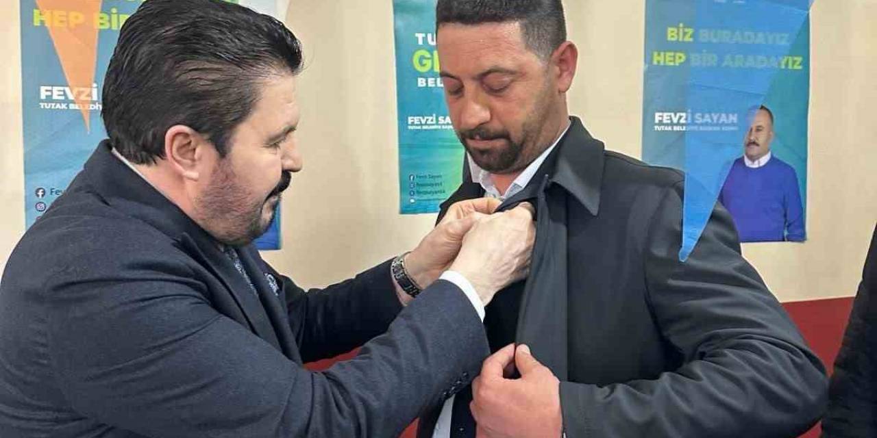 Tutak’ta 40 Kişilik Memleket Partisi Heyeti Ak Parti’ye Katıldı