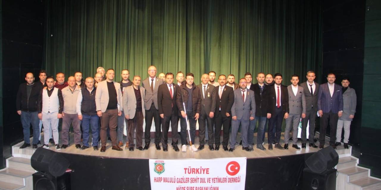 Niğde’de Gaziler 5. Olağan Genel Kurulu’nu Yaptı