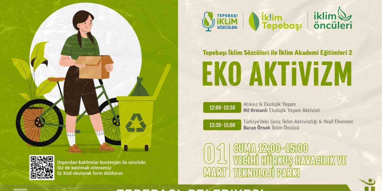 Tepebaşı’nda İklim Akademisi Eğitimleri Devam Ediyor