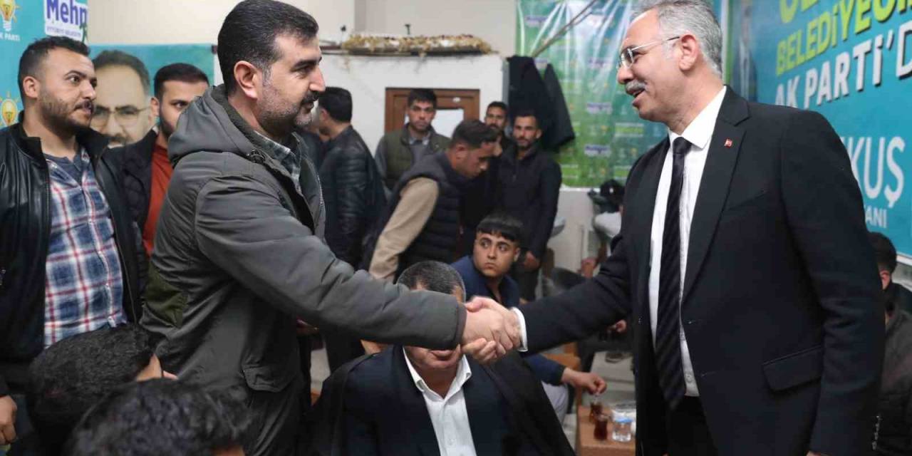 Eyyübiye Belediye Başkanı Mehmet Kuş’a Destekler Sürüyor