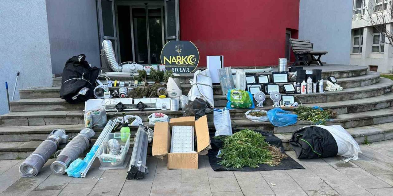 Adana’da Narkotik Polisleri 10 Kilo Bonzai Ele Geçirdi