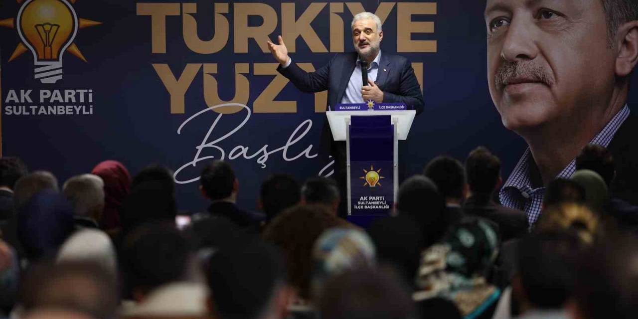 Ak Parti İstanbul İl Başkanı Osman Nuri Kabaktepe’den 100 Vizyon Projeye Tam Destek