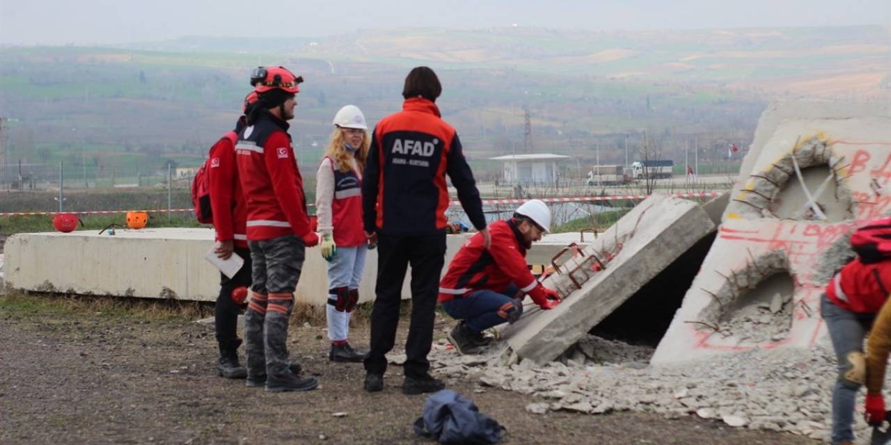 100 Bin Arama Kurtarma Personeli İçin Tekirdağ’da Afet Eğitimi