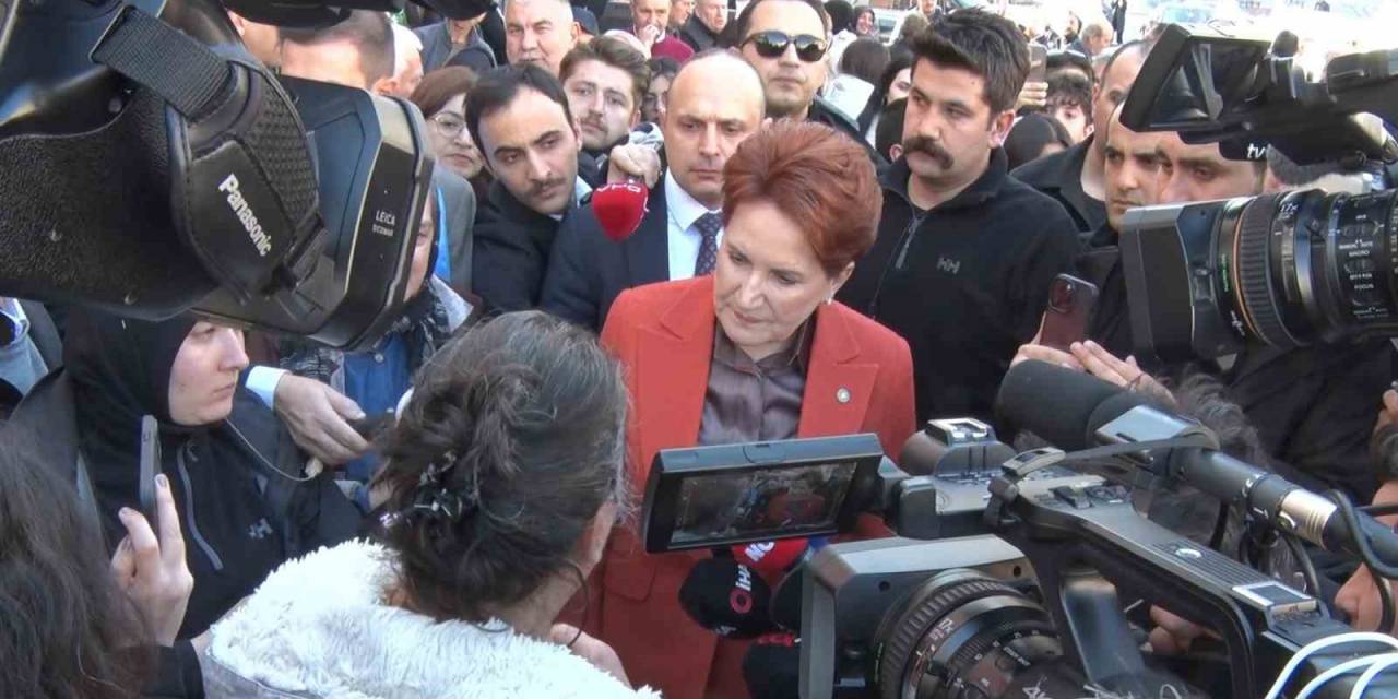 Akşener’den Chp Seçmenine Sert Sözler: "Biz Sizin İçin Mi Parti Kurduk? Dem’e Teşekkür Ediyorsunuz, Bize Küfrediyorsunuz"