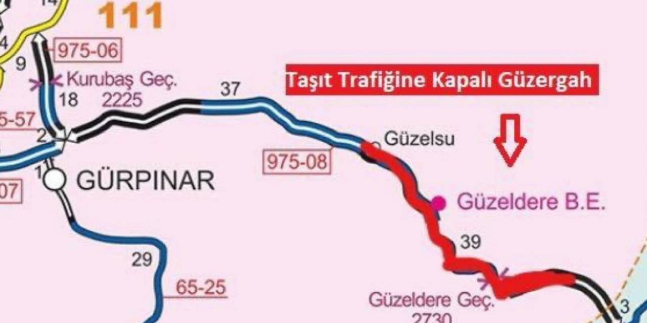 Çığ Riski Nedeniyle Van-hakkari Karayolu Ulaşıma Kapatıldı