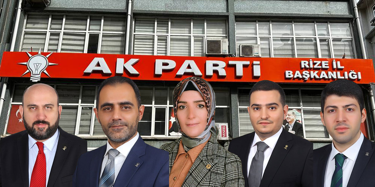 AK Parti Rize’de 5 Yeni İl Başkan Yardımcısı Belli Oldu