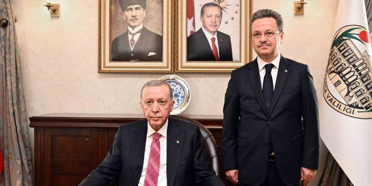 Cumhurbaşkanı Erdoğan Vali Ünlü’yü Ziyaret Etti