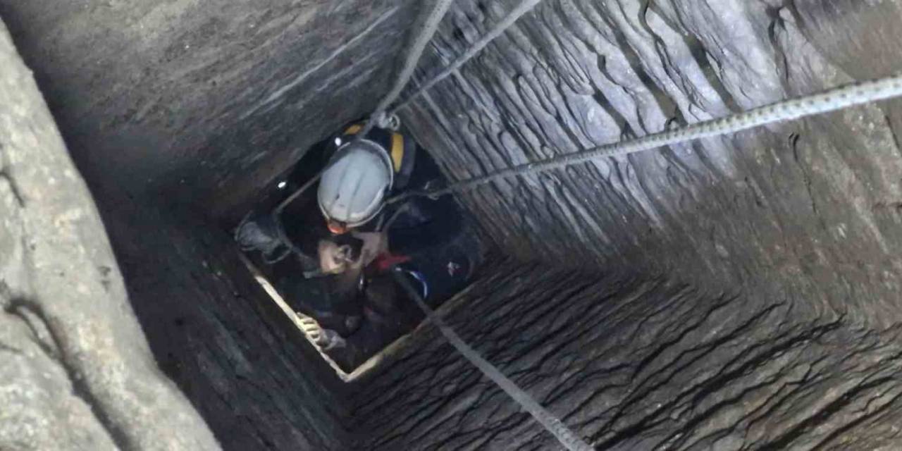 15 Metrelik Kuyuya Düşen Çocuğu Zorlu Kurtarma Operasyonu Kamerada