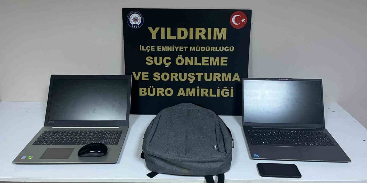 Ağaca Çıkan Maymun Değil Hırsız... Çıktığı Ağaçta Polise El Salladı