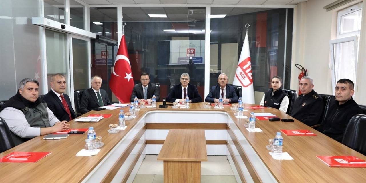 Niğde’de Acil Çağrı Hizmetleri İl Koordinasyon Toplantısı Yapıldı