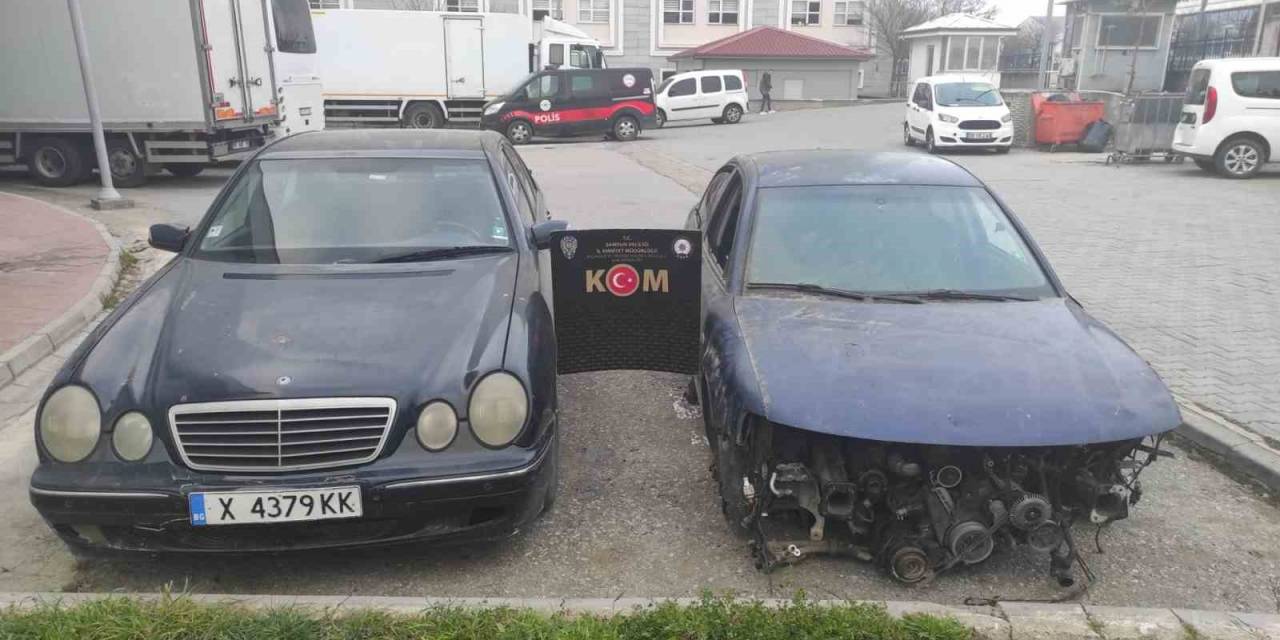 Samsun’da Yurt Dışından Getirilerek Parçaları Satılmış Gümrük Kaçağı 2 Otomobil Ele Geçirildi