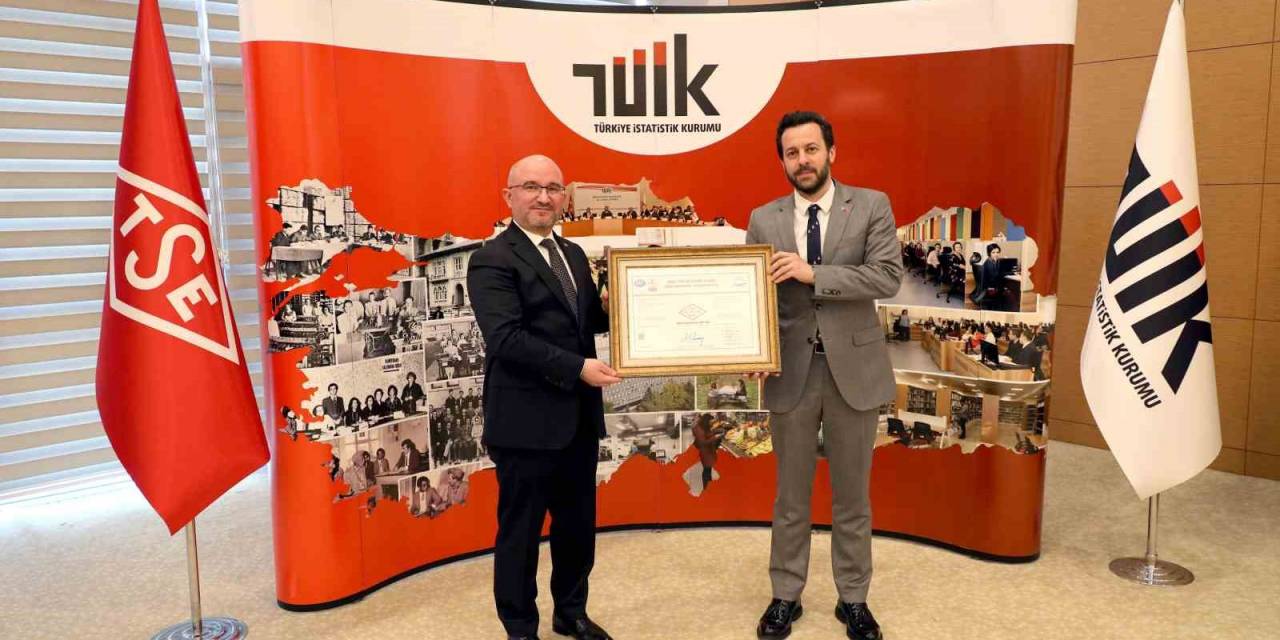 Tse’den Tüik’e Kalite Yönetim Sistemi Belgesi Ve Enerji Yönetim Sistemi Belgesi