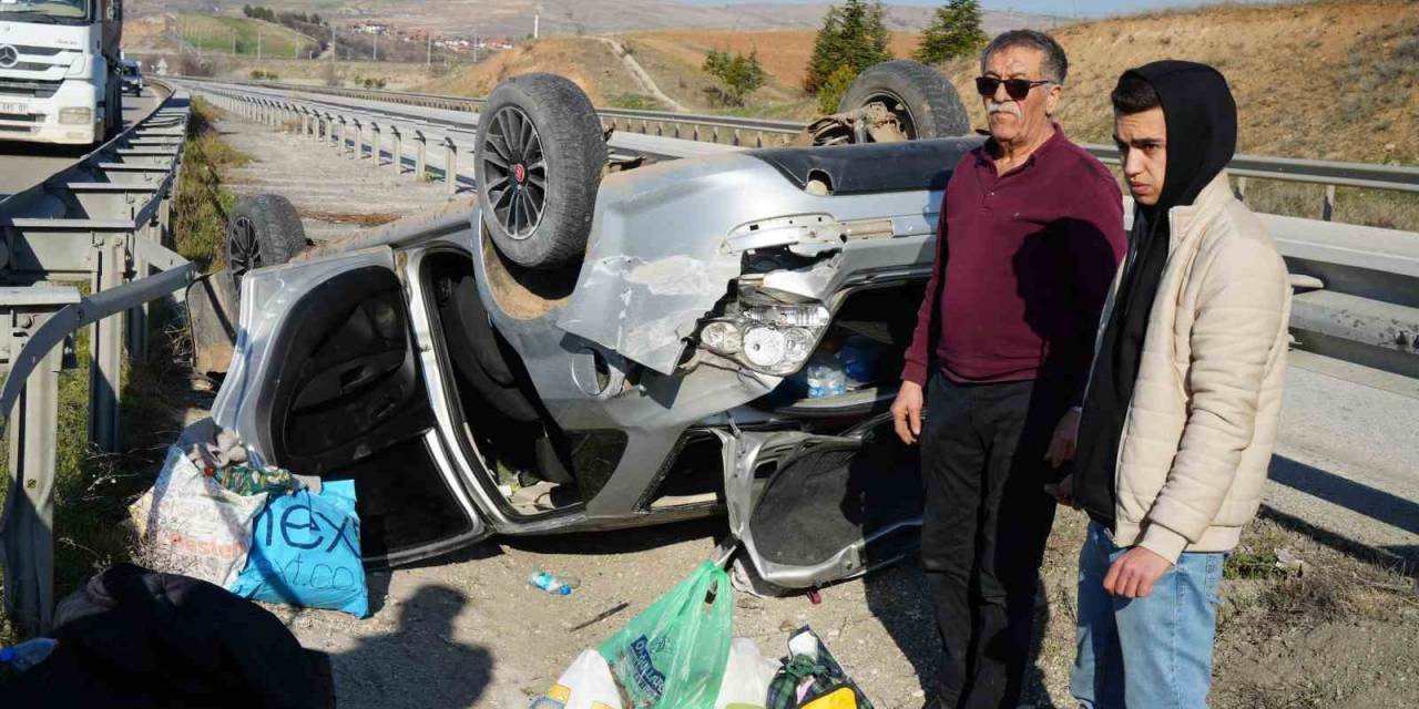 65 Metre Sürüklenen Otomobil Hurdaya Döndü: 1 Yaralı