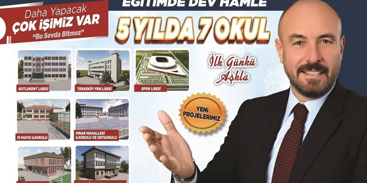 Başkan Togar: “Tekkeköyümüze 5 Yılda 7 Yeni Okul Kazandıracağız”