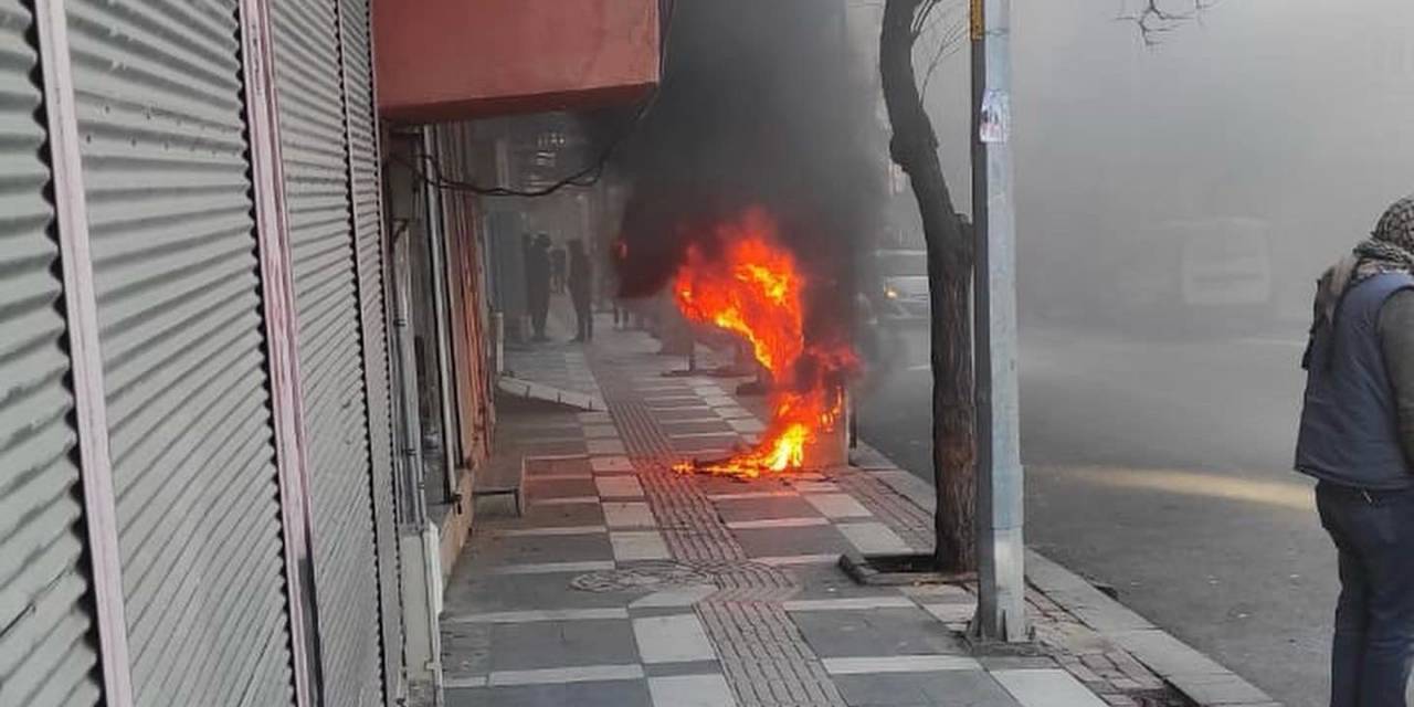 Siverek’te Patlayan Elektrik Panosu Korkuya Neden Oldu