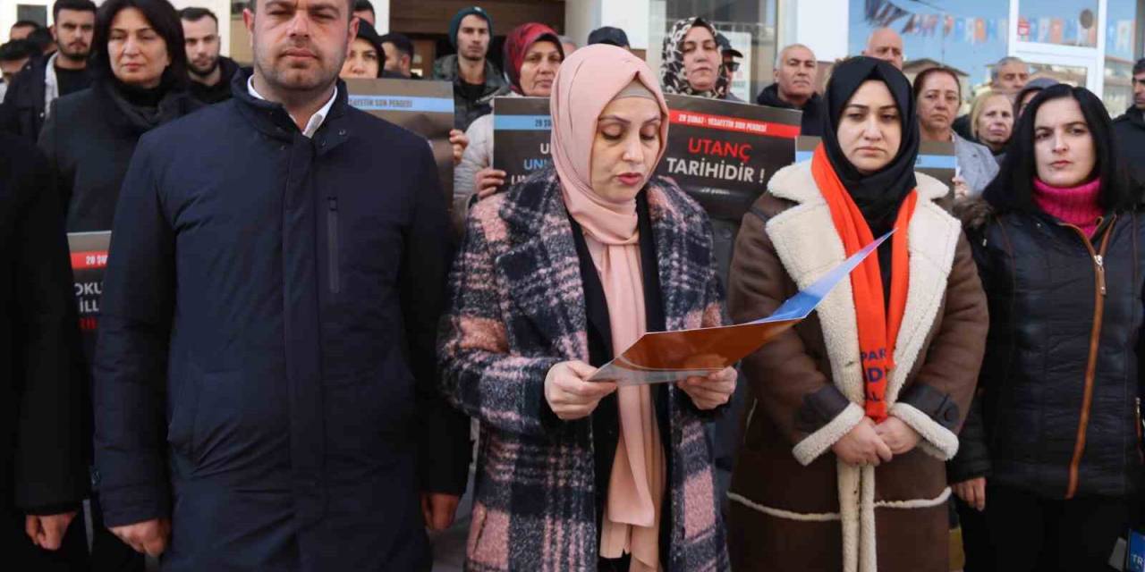 Ak Parti Iğdır İl Başkanlığı 28 Şubat Darbesini Kınadı