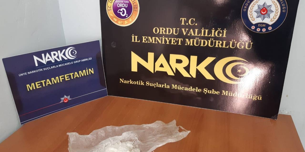 Ordu’da Uyuşturucu Operasyonu: 2 Tutuklama