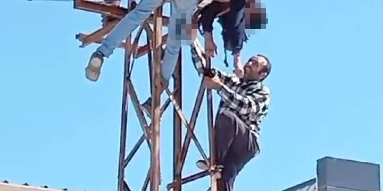 Şanlıurfa’da Feci Olay: Tırmandığı Elektrik Direğinde Akıma Kapıldı