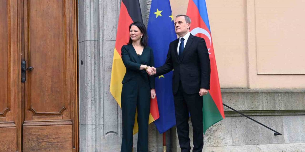 Bayramov, Alman Mevkidaşı Baerbock İle Normalleşme Sürecini Görüştü