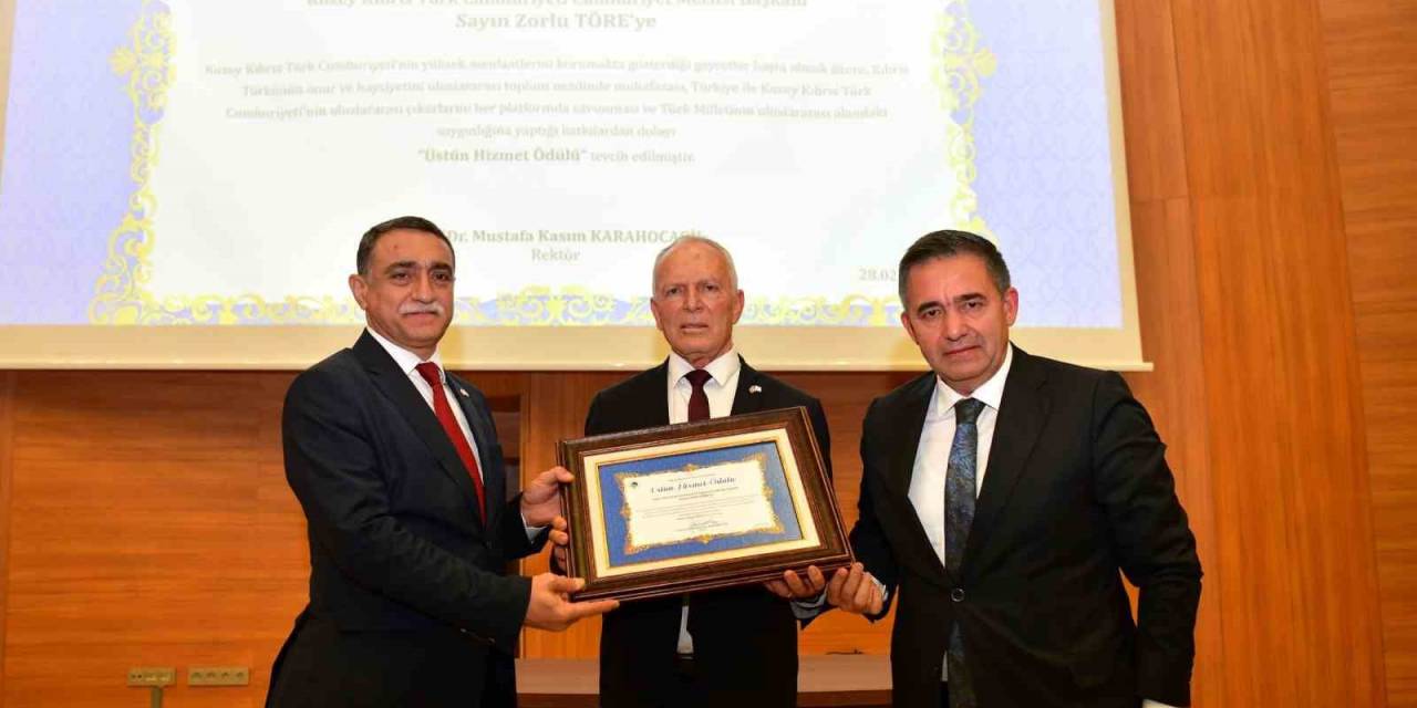 Kktc Cumhuriyet Meclis Başkanı Töre, Kıbrıslı Türklerin Mücadelesini Anlattı