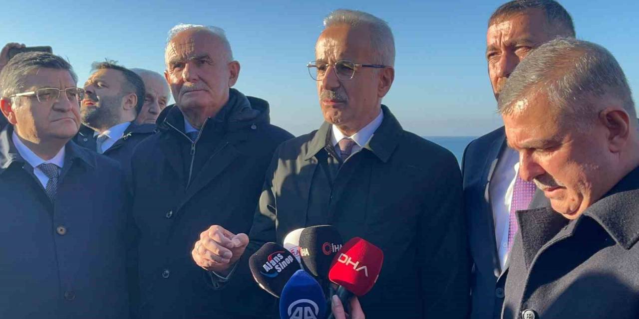Bakan Uraloğlu: “Sinop Çevre Yolunu Kısa Sürede Hayata Geçireceğiz"