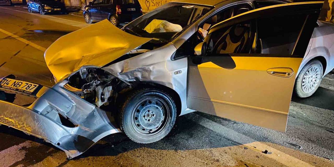 Otomobil İle Cip Çarpıştı: 1 Yaralı