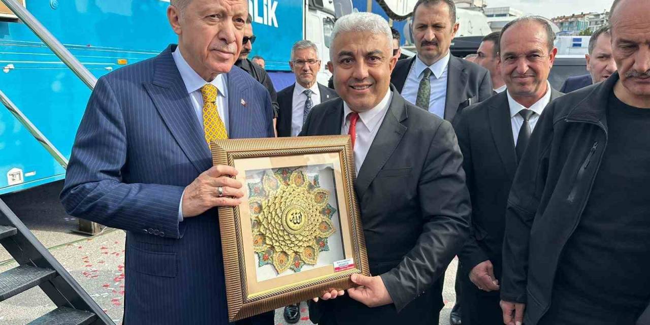 Belediye Başkanı Çalışkan: “Cumhurbaşkanımıza Üç Büyük Projemizi Sunduk”