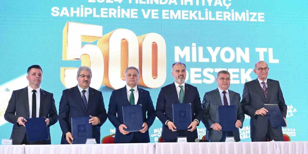 Bursa Büyükşehir’den 500 Milyon Tl’lik Can Suyu