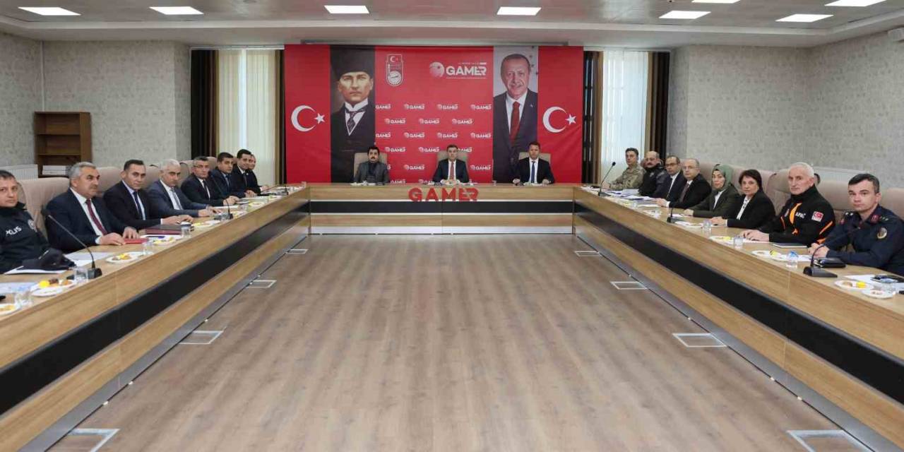 Bayburt’ta Seçim Güvenliği Toplantısı Yapıldı