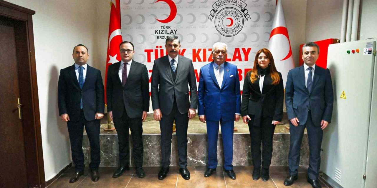 Vali Çiftçi’den Kızılay Ve Yeşilay’a Ziyaret