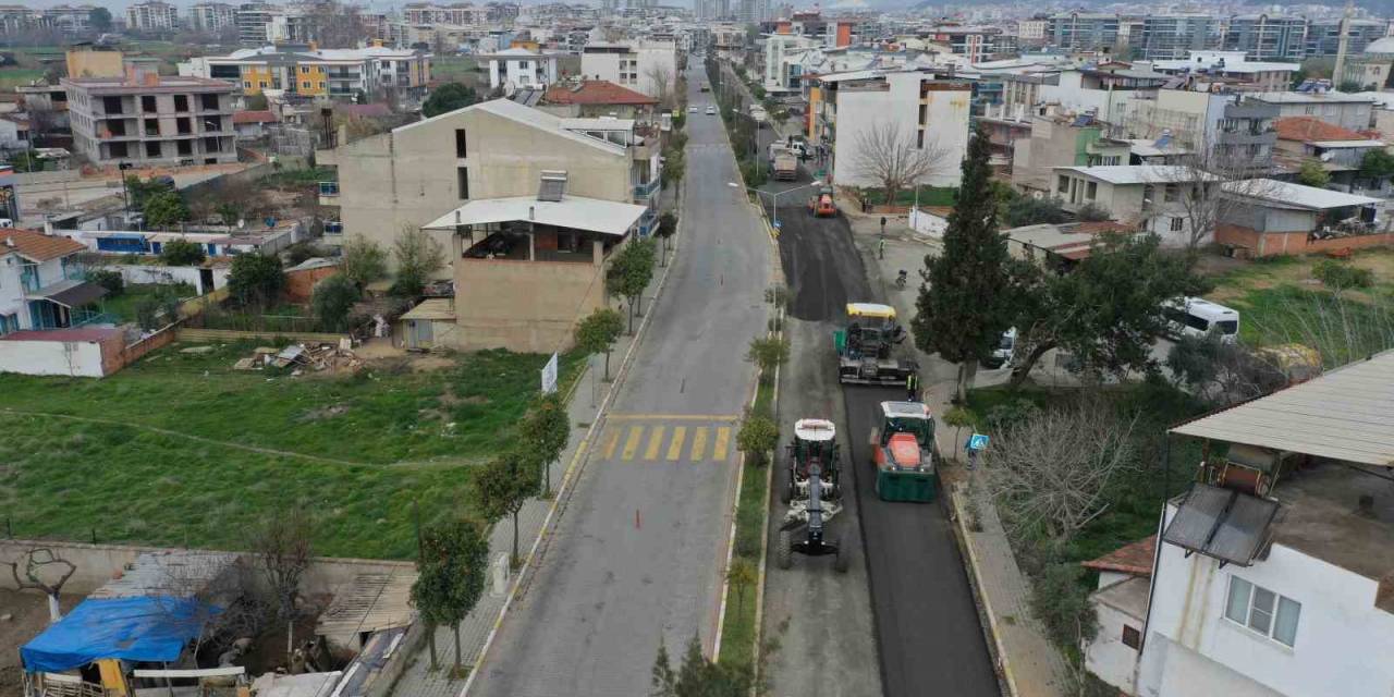 Büyükşehir Belediyesi, Mehmet Ali Tosun Bulvarı’nda Çalışmalarına Devam Ediyor