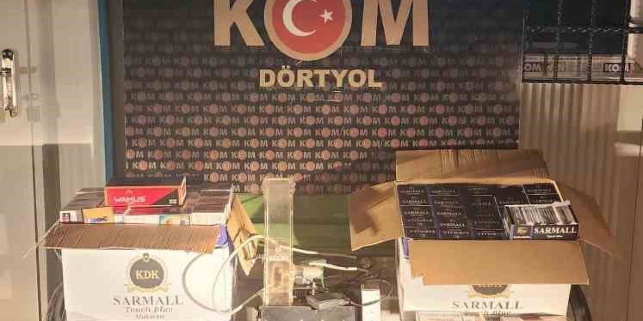 Hatay’da Kaçak Tütün Operasyonu