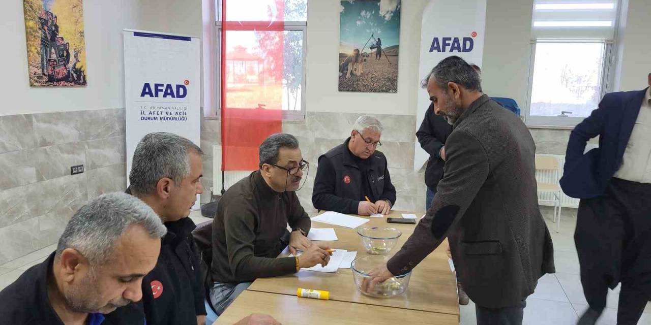 Adıyaman’da 65 Köy Evinin Kurası Çekildi