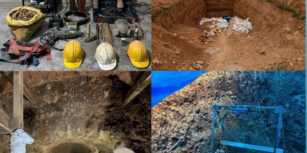 Acıpayam Ve Serinhisar’da Kaçak Kazı Yapan 8 Şüpheli Suçüstü Yakalandı